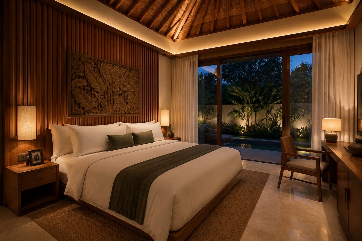 Kamar tidur nyaman DYS Villa