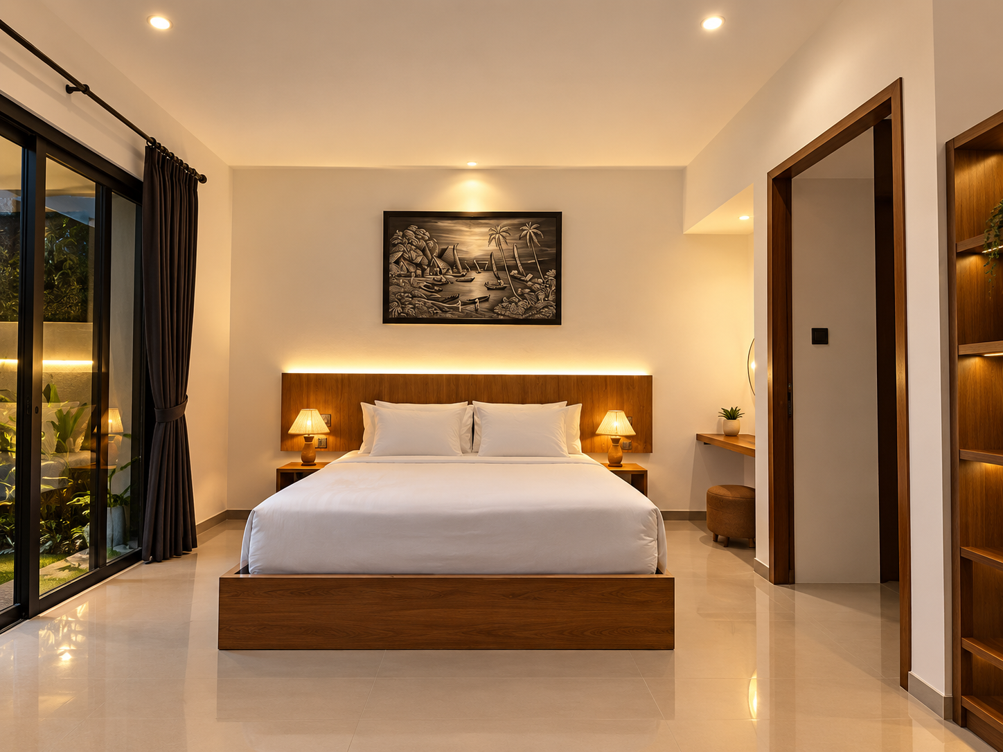 Kamar nyaman DYS Villa